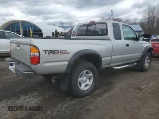 2004 Toyota Tacoma with VIN 5TEWN72N94Z462012, listed as a Copart auction lot 52593185 with 81,180 mi miles and Salvage Title. Bid and sale history available at DreamBid. Image 3.