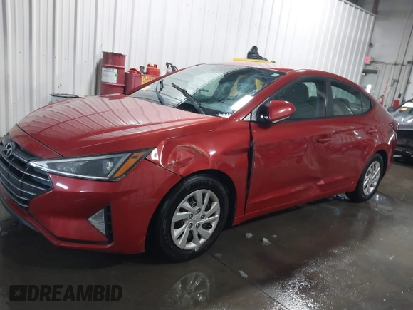 2019 Hyundai Elantra SE with VIN 5NPD74LF6KH473802, listed as a IAAI auction lot 41256394 with 130,699 mi miles and . Bid and sale history available at DreamBid. Image 15.