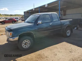 1995 Toyota T100 z VIN JT4VD22F4S0006698, wystawiony jako Copart lot #76022924 z przebiegiem 457 624 mil mil oraz Tytuł czysty. Historia ofert i sprzedaży dostępna na DreamBid. Obrazek 1.