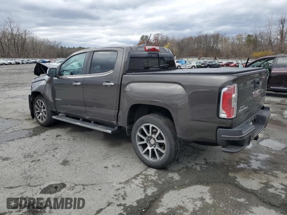 2020 GMC Canyon 4WD Denali with VIN 1GTG6EEN1L1134173, listed as a Copart auction lot 80079364 with 74,708 mi miles and Salvage Title. Bid and sale history available at carsss.com. Image 2.