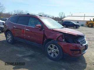 2016 Chevrolet Traverse LT z VIN 1GNKRHKD5GJ319029, wystawiony jako IAAI lot #41779431 z przebiegiem 123 166 mil mil oraz . Historia ofert i sprzedaży dostępna na DreamBid. Obrazek 1.