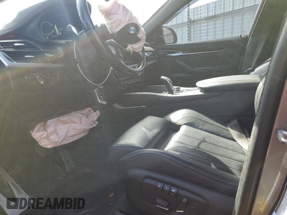 2017 BMW X6 sDrive35i with VIN 5UXKU0C36H0G68918, listed as a Copart auction lot 47651583 with 54,972 mi miles. Bid and sale history available at carsss.com. Image 7.