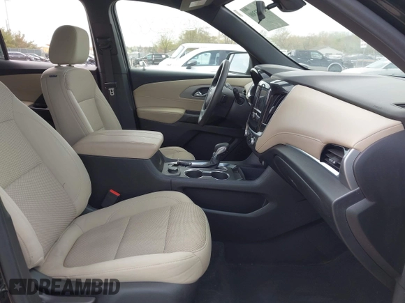 2023 Chevrolet Traverse LS with VIN 1GNERFKW6PJ103791, listed as a IAAI auction lot 42073300 with 47,105 mi miles and . Bid and sale history available at DreamBid. Image 5.