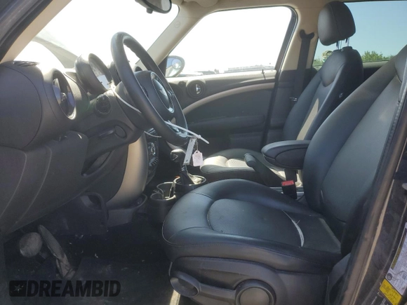2013 MINI Countryman with VIN WMWZB3C50DWR36081, listed as a Copart auction lot 57513875 with 78,199 mi miles and Salvage title. Bid and sale history available at DreamBid. Image 7.