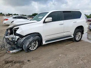 2014 Lexus GX 460 z VIN JTJBM7FX7E5075568, wystawiony jako Copart lot #60107435 z przebiegiem 112 811 mil mil oraz Szkoda całkowita • Salvage title. Historia ofert i sprzedaży dostępna na DreamBid. Obrazek 1.