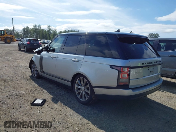 2016 Land Rover Range Rover HSE z VIN SALGS2KFXGA246850, wystawiony jako IAAI lot #42326064 z przebiegiem 88 707 mil mil oraz . Historia ofert i sprzedaży dostępna na DreamBid. Obrazek 3.