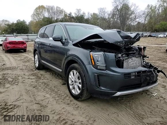 2021 Kia Telluride LX with VIN 5XYP24HC5MG188397, listed as a Copart auction lot 52902085 with 40,383 mi miles and Salvage title. Bid and sale history available at DreamBid. Image 12.