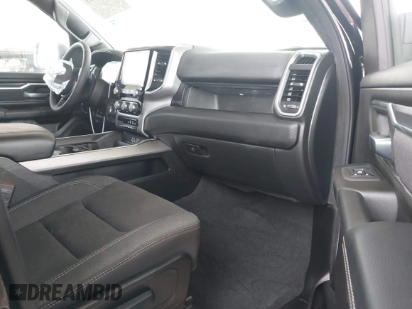 2025 Ram 1500 Big Horn with VIN 1C6RRFFG7SN506037, listed as a IAAI auction lot 41915215 with 2,137 mi miles. Bid and sale history available at carsss.com. Image 5.