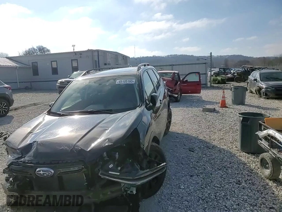 2023 Subaru Forester Sport with VIN JF2SKAJC3PH504833, listed as a Copart auction lot 45105165 with 23,445 mi miles and Salvage Title. Bid and sale history available at carsss.com. Image 11.
