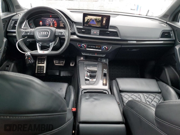 2018 Audi SQ5 Premium Plus with VIN WA1A4AFY7J2238987, listed as a Copart auction lot 82103784 with 57,879 mi miles and Salvage Title. Bid and sale history available at DreamBid. Image 8.