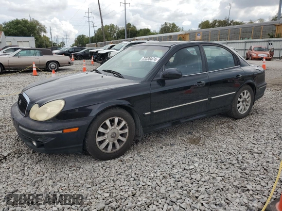 2002 Hyundai Sonata GLS with VIN KMHWF35H52A615774, listed as a Copart auction lot 72336474 with 156,588 mi miles and Salvage Title. Bid and sale history available at carsss.com. Image 1.