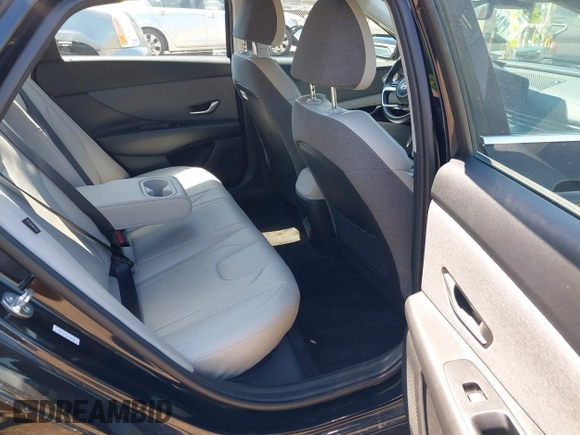 2024 Hyundai Elantra Limited with VIN KMHLP4DG1RU795908, listed as a IAAI auction lot 42191560 with 21,825 mi miles and . Bid and sale history available at DreamBid. Image 8.
