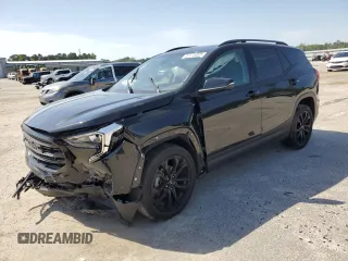 2020 GMC Terrain SLT z VIN 3GKALVEV3LL264483, wystawiony jako Copart lot #57275025 z przebiegiem 68 941 mil mil oraz Szkoda całkowita • Salvage title. Historia ofert i sprzedaży dostępna na DreamBid. Obrazek 1.