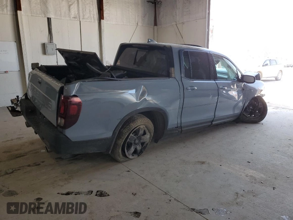 2024 Honda Ridgeline Black Edition with VIN 5FPYK3F86RB031576, listed as a Copart auction lot 50808985 with Not provided miles and Non repairable. Bid and sale history available at DreamBid. Image 3.