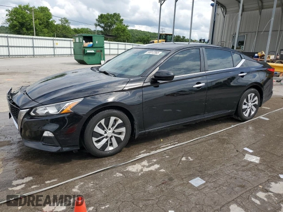 2020 Nissan Altima S with VIN 1N4BL4BV5LC284296, listed as a Copart auction lot 58812365 with 80,557 mi miles and Salvage title. Bid and sale history available at DreamBid. Image 1.