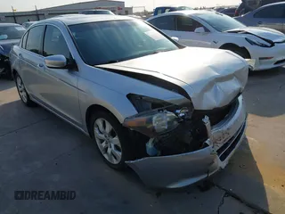 2008 Honda Accord EX with VIN JHMCP267X8C058151, listed as a IAAI auction lot 40601443 with 132,609 mi miles and . Bid and sale history available at DreamBid. Image 1.