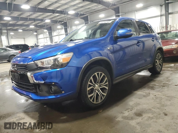 2016 Mitsubishi Outlander ES с VIN JA4AR3AU3GZ059539, выставлен на аукционе Copart как лот 55253245 с пробегом 176 813 миль миль и Списание • Salvage title. История ставок и продаж доступна на DreamBid. Изображение 1.