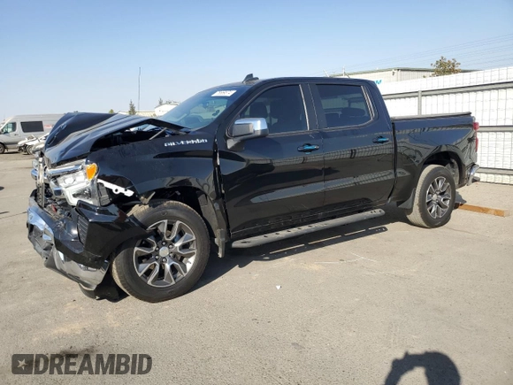 2022 Chevrolet Silverado 1500 LT with VIN 1GCPACEK7NZ512526, listed as a Copart auction lot 75569874 with 15,793 mi miles and Salvage Title. Bid and sale history available at carsss.com. Image 1.
