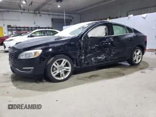 2015 Volvo S60 T5 Premier with VIN YV1612TK1F2332441, listed as a Copart auction lot 89086705 with 0 mi miles and Salvage Title. Bid and sale history available at carsss.com. Image 1.