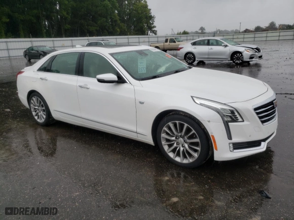 2016 Cadillac CT6 Luxury AWD with VIN 1G6KD5RS8GU151169, listed as a Copart auction lot 69258914 with 92,324 mi miles and Salvage Title. Bid and sale history available at carsss.com. Image 4.