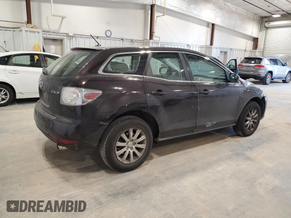 2011 Mazda CX-7 i SV with VIN JM3ER2A57B0392874, listed as a Copart auction lot 55123875 with 138,842 mi miles and Non Repairable. Bid and sale history available at carsss.com. Image 3.