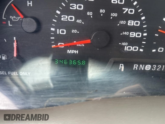 2003 Ford F-450 with VIN 1FDXF47P83ED47327, listed as a Copart auction lot 46125875 with 346,365 mi miles and Clean title. Bid and sale history available at DreamBid. Image 8.