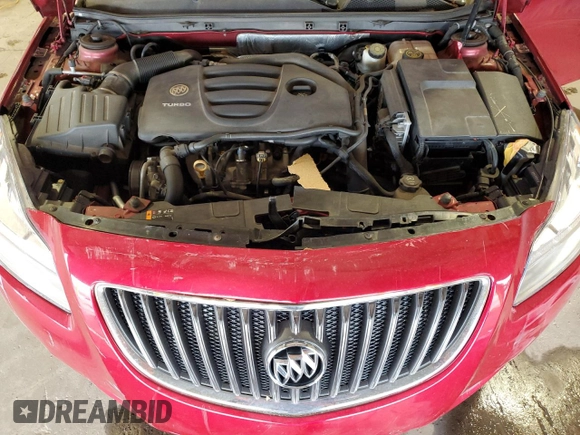 2013 Buick Regal Turbo Premium 1 with VIN 2G4GS5EV9D9164459, listed as a Copart auction lot 53494825 with 47,405 mi miles and Salvage Title. Bid and sale history available at carsss.com. Image 11.