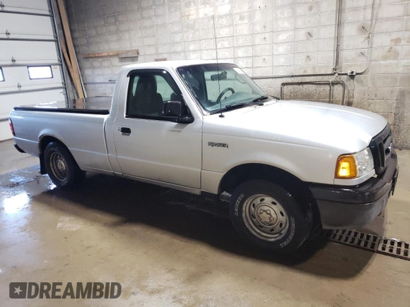 2004 Ford Ranger XL Fleet with VIN 1FTYR10E04PB10568, listed as a Copart auction lot 52258285 with 172,423 mi miles and Clean Title. Bid and sale history available at carsss.com. Image 4.