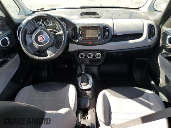 2014 FIAT 500L Easy with VIN ZFBCFABH8EZ018871, listed as a Copart auction lot 52770705 with 198,942 mi miles and Salvage Title. Bid and sale history available at DreamBid. Image 8.