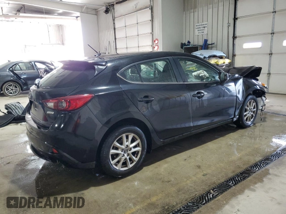 2016 Mazda 3 i Touring with VIN 3MZBM1L78GM265376, listed as a Copart auction lot 53938865 with 64,192 mi miles and Salvage Title. Bid and sale history available at DreamBid. Image 3.