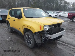 2015 Jeep Renegade Sport with VIN ZACCJBAH0FPB65177, listed as a IAAI auction lot 41475456 with 133,806 mi miles and . Bid and sale history available at DreamBid. Image 1.