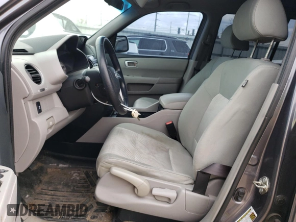 2015 Honda Pilot LX with VIN 5FNYF4H25FB066830, listed as a Copart auction lot 53032695 with 123,208 mi miles and Clean Title. Bid and sale history available at DreamBid. Image 7.