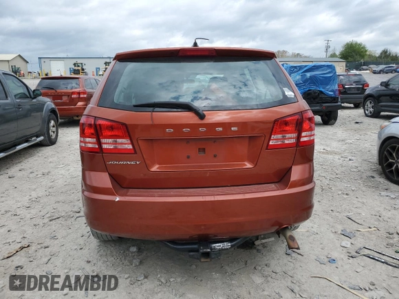 2014 Dodge Journey American Value with VIN 3C4PDCAB8ET133197, listed as a Copart auction lot 51381145 with 191,269 mi miles and Salvage title. Bid and sale history available at DreamBid. Image 6.
