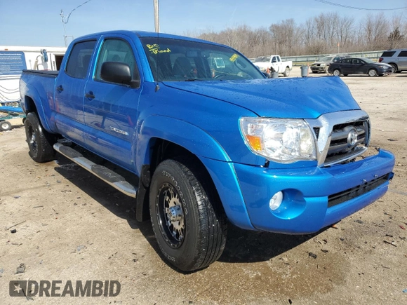2010 Toyota Tacoma with VIN 3TMMU4FN2AM020281, listed as a Copart auction lot 48554845 with 62,491 mi miles and Salvage Title. Bid and sale history available at carsss.com. Image 4.