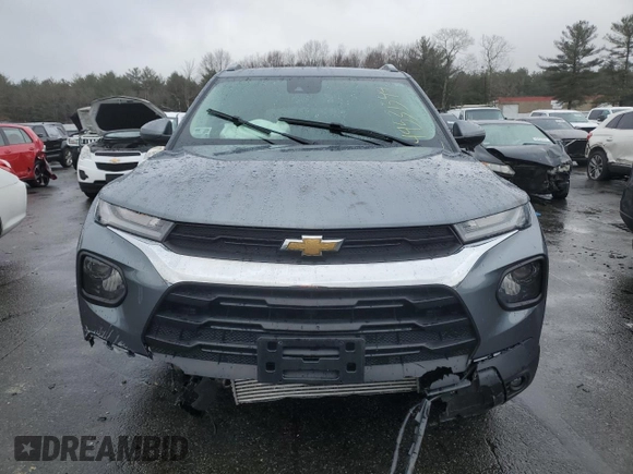 2021 Chevrolet TrailBlazer LT with VIN KL79MPS26MB088207, listed as a Copart auction lot 49531544 with Not Provided miles and . Bid and sale history available at DreamBid. Image 5.