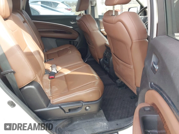2017 Acura MDX w/Technology Pkg with VIN 5FRYD4H5XHB037230, listed as a IAAI auction lot 41695097 with 79,109 mi miles. Bid and sale history available at carsss.com. Image 8.