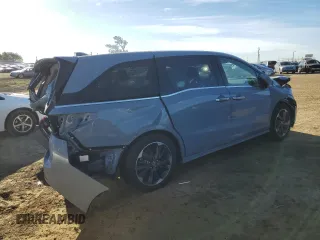 2024 Honda Odyssey Elite с VIN 5FNRL6H99RB030410, выставлен на аукционе Copart как лот 87886105 с пробегом 8 655 миль миль и Списание • Salvage title. История ставок и продаж доступна на DreamBid. Изображение 3.