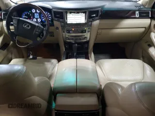 2011 Lexus LX 570 with VIN JTJHY7AX4B4073980, listed as a Copart auction lot 48960425 with 201,143 mi miles and Clean Title. Bid and sale history available at DreamBid. Image 8.