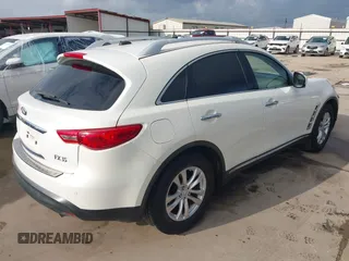 2011 Infiniti FX with VIN JN8AS1MU5BM710884, listed as a IAAI auction lot 42659158 with 165,991 mi miles and . Bid and sale history available at DreamBid. Image 4.