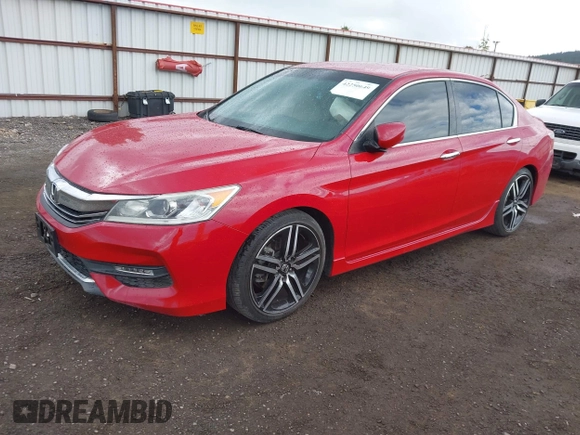 2016 Honda Accord Sport с VIN 1HGCR2F51GA049456, выставлен на аукционе IAAI как лот 42250649 с пробегом 121 867 миль миль и . История ставок и продаж доступна на DreamBid. Изображение 2.