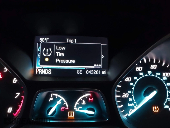 2016 Ford Escape Titanium with VIN 1FMCU9J94GUC79910, listed as a IAAI auction lot 41644467 with 43,261 mi miles. Bid and sale history available at carsss.com. Image 15.