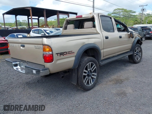 2002 Toyota Tacoma PreRunner with VIN 5TEGN92NX2Z068211, listed as a IAAI auction lot 41692778 with Not Provided miles and . Bid and sale history available at DreamBid. Image 4.