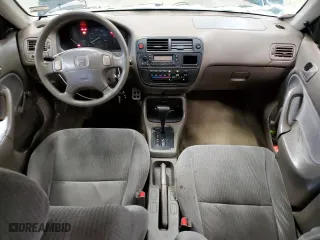 1996 Honda Civic DX with VIN 1HGEJ6625TL024927, listed as a Copart auction lot 44312075 with 132,594 mi miles and Salvage Title. Bid and sale history available at carsss.com. Image 8.