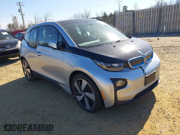 2014 BMW i3 with VIN WBY1Z4C54EVX62717, listed as a IAAI auction lot 41651827 with 86,055 mi miles and . Bid and sale history available at DreamBid. Image 1.