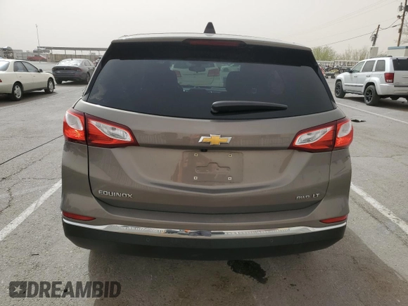 2019 Chevrolet Equinox LT with VIN 3GNAXUEV8KS586557, listed as a Copart auction lot 51529905 with 98,121 mi miles and Salvage Title. Bid and sale history available at DreamBid. Image 6.