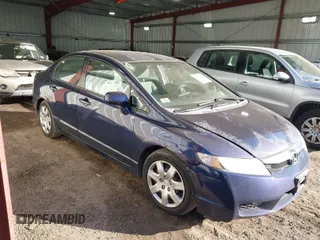 2009 Honda Civic LX z VIN 2HGFA16559H544472, wystawiony jako IAAI lot #41695513 z przebiegiem 124 845 mil mil oraz . Historia ofert i sprzedaży dostępna na DreamBid. Obrazek 1.