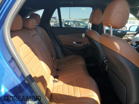 2020 Mercedes-Benz GLC with VIN WDC0G6EB7LF727642, listed as a Copart auction lot 73392554 with 31,585 mi miles and Salvage Title. Bid and sale history available at carsss.com. Image 11.