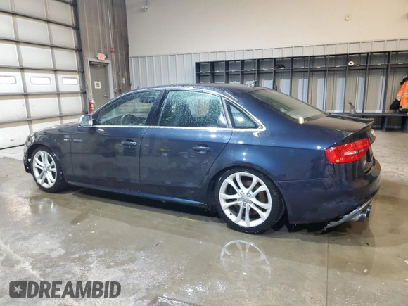 2015 Audi S4 Premium Plus with VIN WAUDGBFL0FA100965, listed as a Copart auction lot 47774185 with 112,002 mi miles and Salvage Title. Bid and sale history available at carsss.com. Image 2.