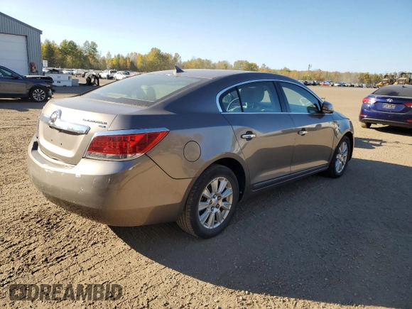 2010 Buick LaCrosse CXL with VIN 1G4GK5EG8AF187476, listed as a Copart auction lot 76666944 with 296,448 mi miles and Salvage title. Bid and sale history available at DreamBid. Image 3.