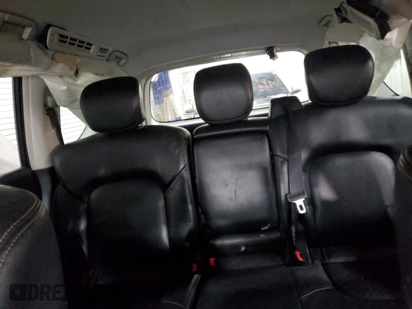 2018 Nissan Armada SL with VIN JN8AY2NC7J9551667, listed as a Copart auction lot 43334445 with 117,435 mi miles and Salvage Title. Bid and sale history available at carsss.com. Image 10.